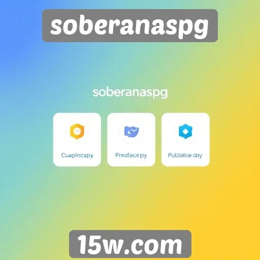 Interface do usuário no soberanaspg é amigável e intuitiva